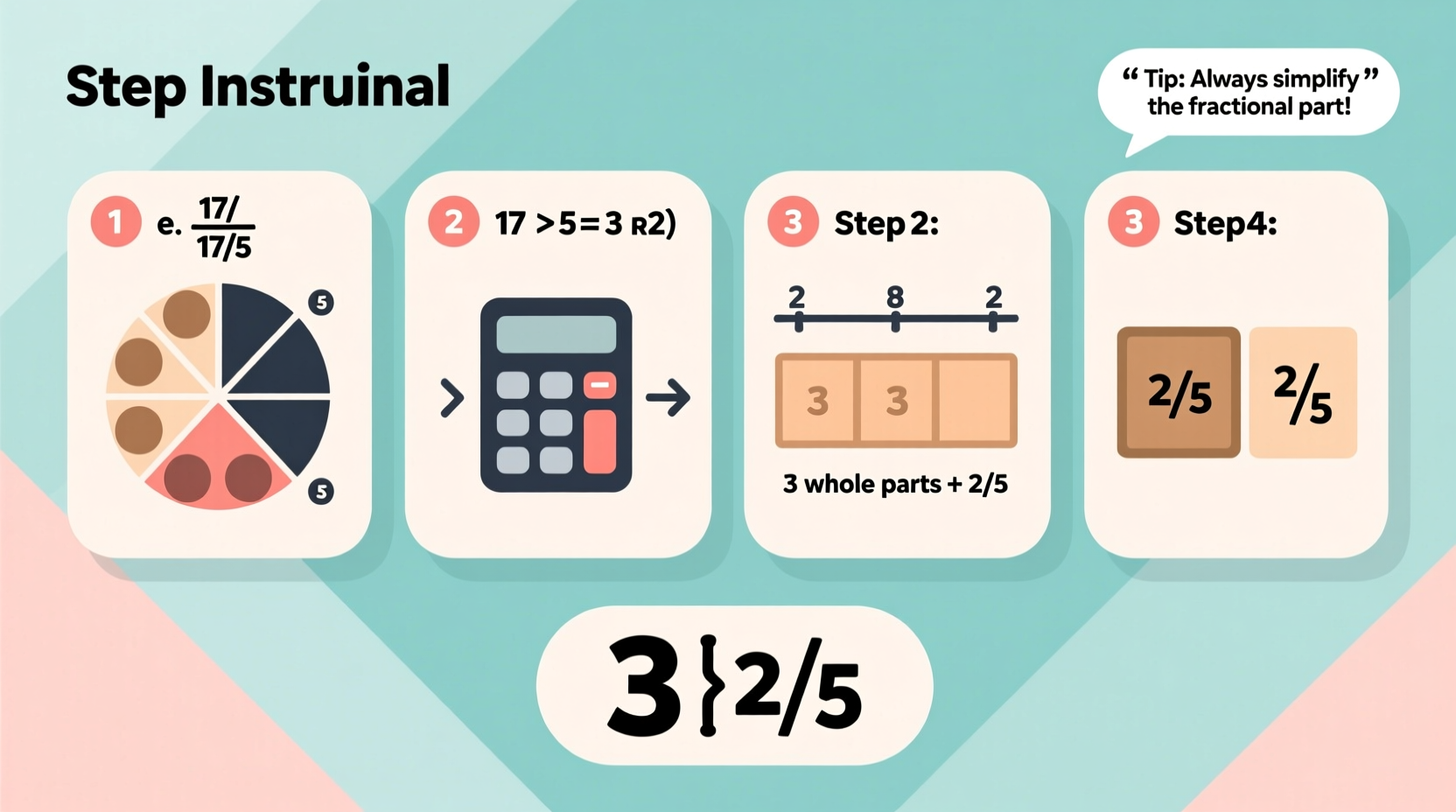 mastering how to turn an improper fraction into a mixed number step by step guide and tips