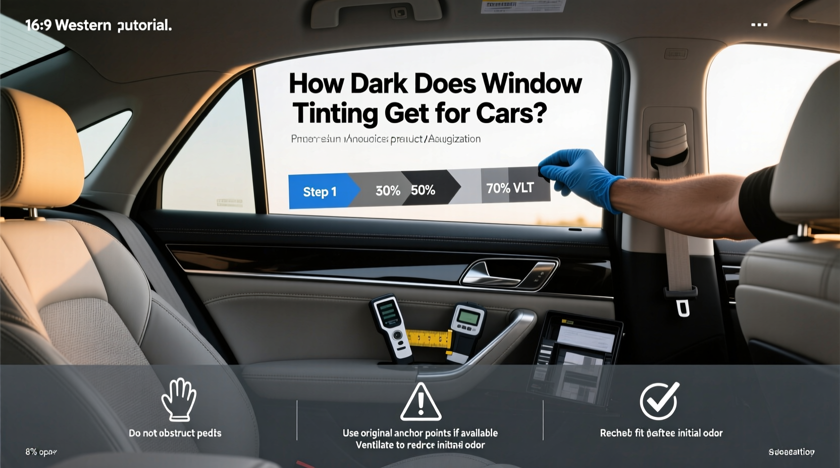 How Dark Does Window Tinting Get for Cars: Buying Guide