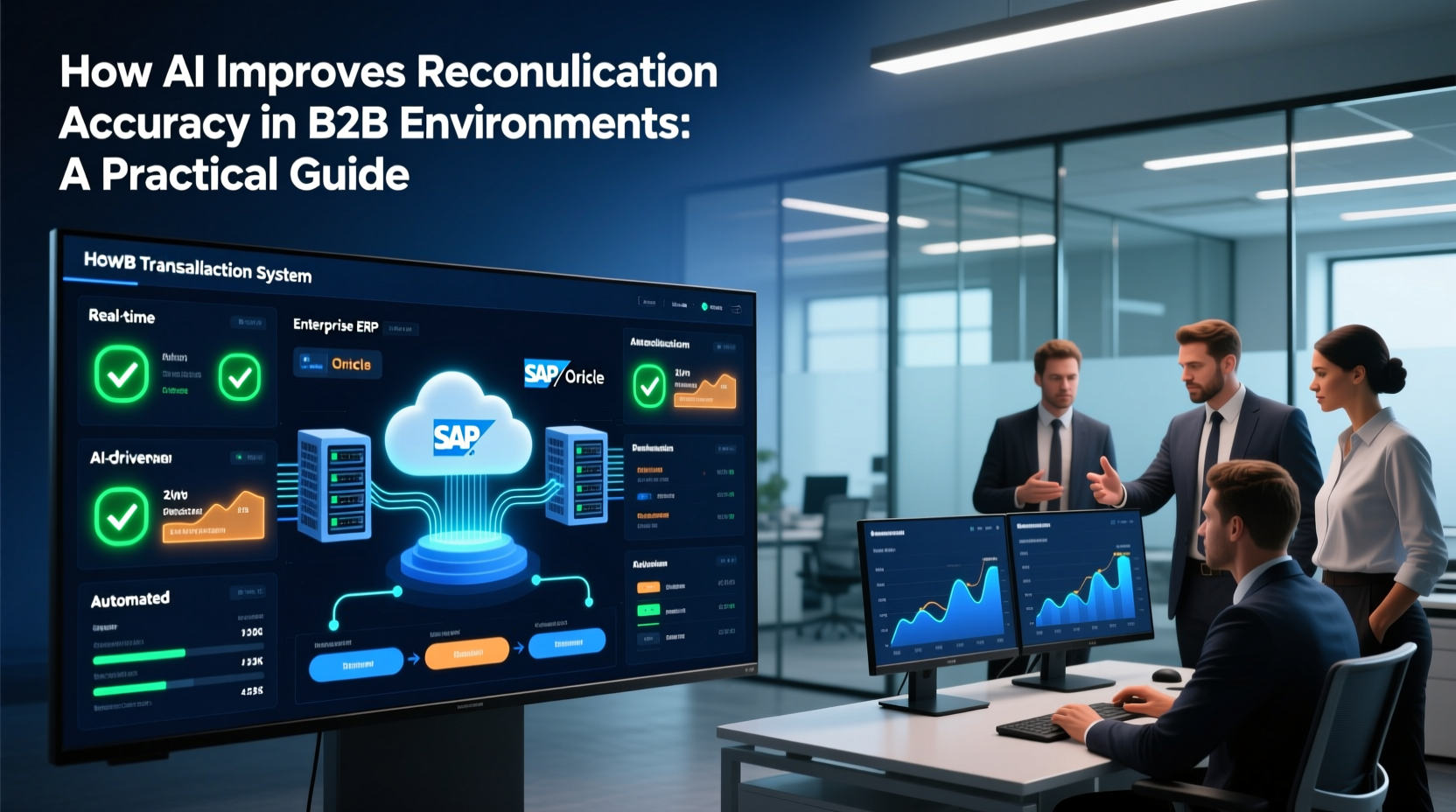 how does ai improve reconciliation accuracy in b2b environments