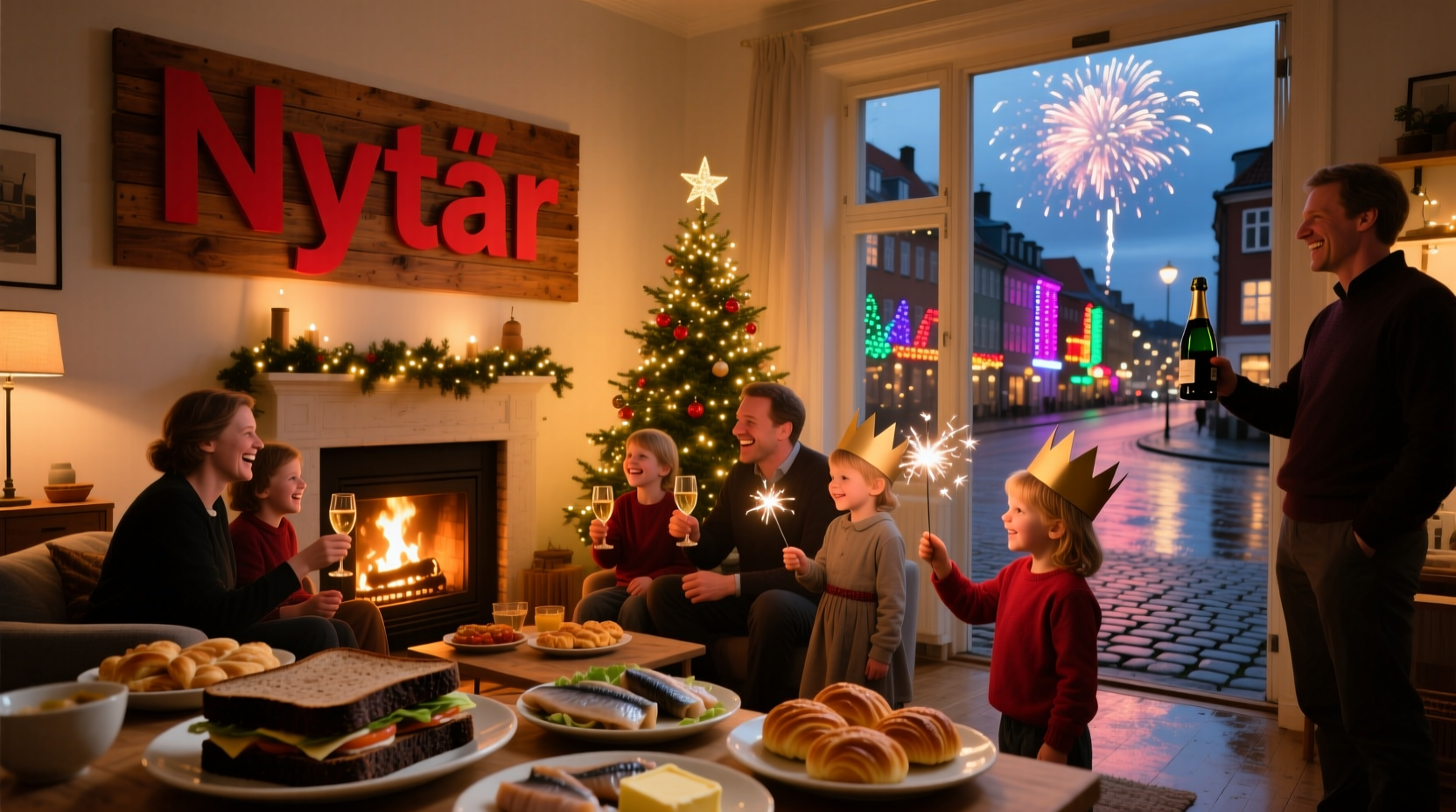 How Denmark Celebrates New Year: Traditions and Customs, image size:1664x928