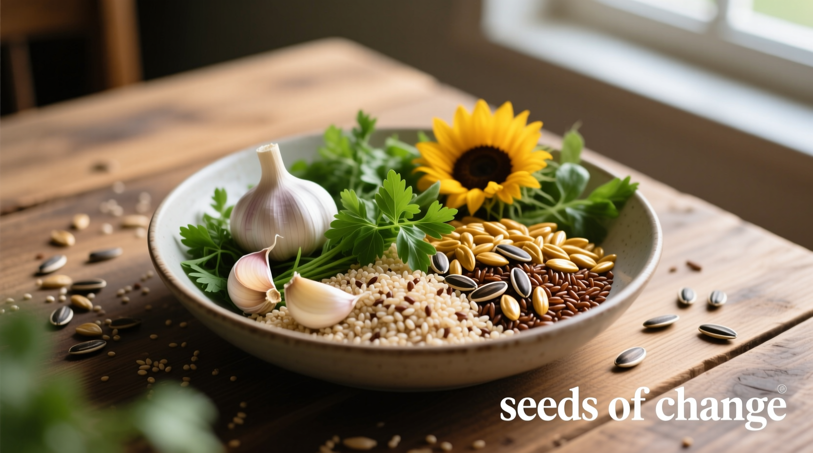 seeds of change quinoa brown rice with garlic