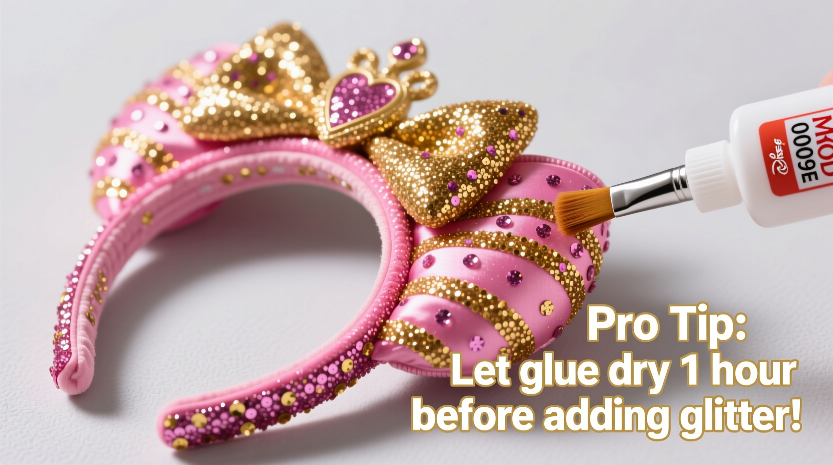 how to keep glitter secure on disney headbands practical tips to prevent flaking