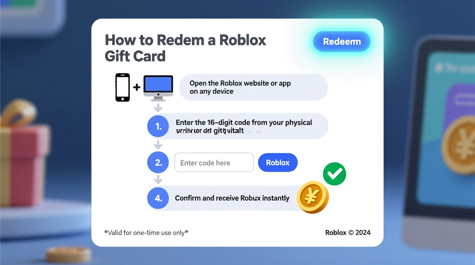 how to add roblox gift card easy redemption guide