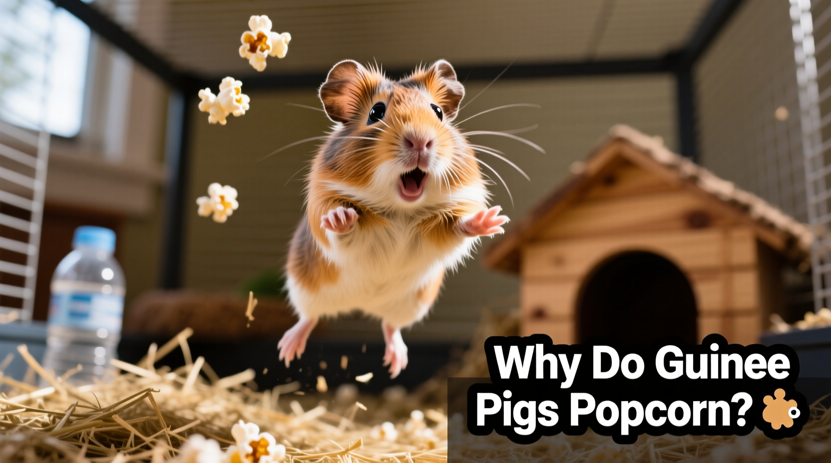 why do guinea pigs jump understanding popcorning behavior