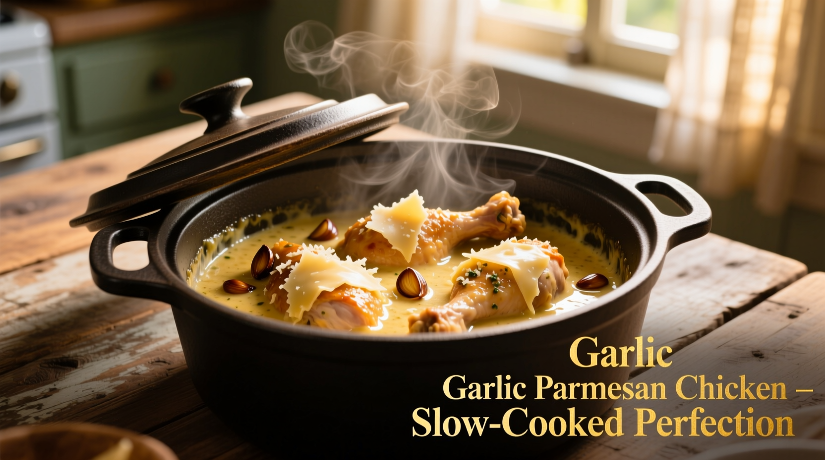 Perfect Crock Pot Garlic Parmesan Chicken Recipe