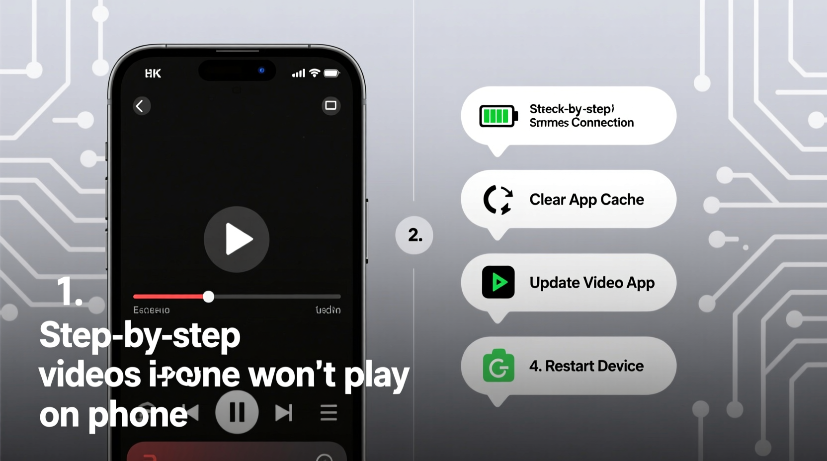 videos wont play on phone troubleshooting fixes