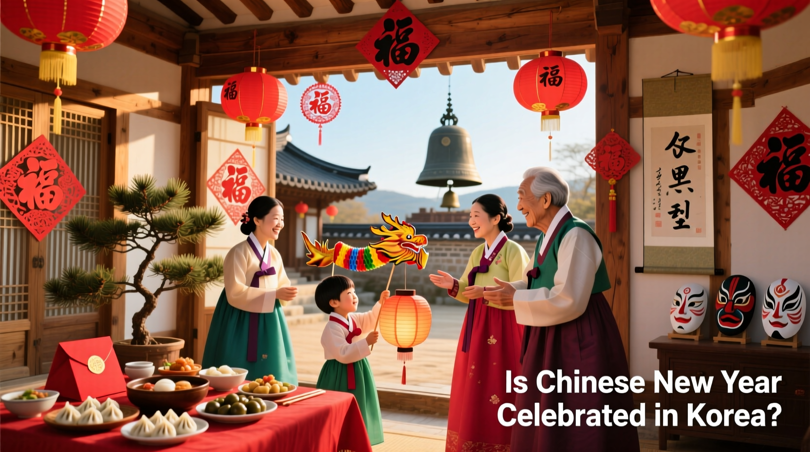 is chinese new year celebrated in korea