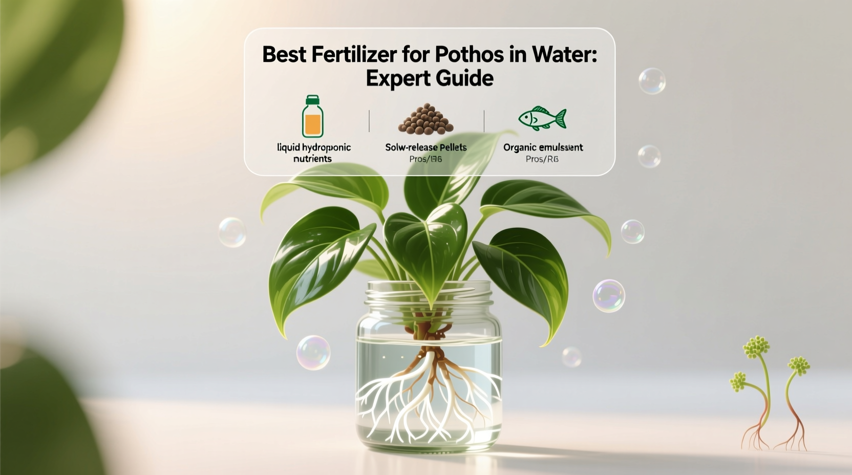 Best Fertilizer for Pothos in Water: Expert Guide