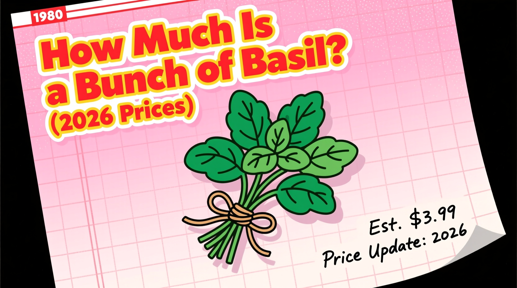 How Much Is a Bunch of Basil? (2026 Prices)