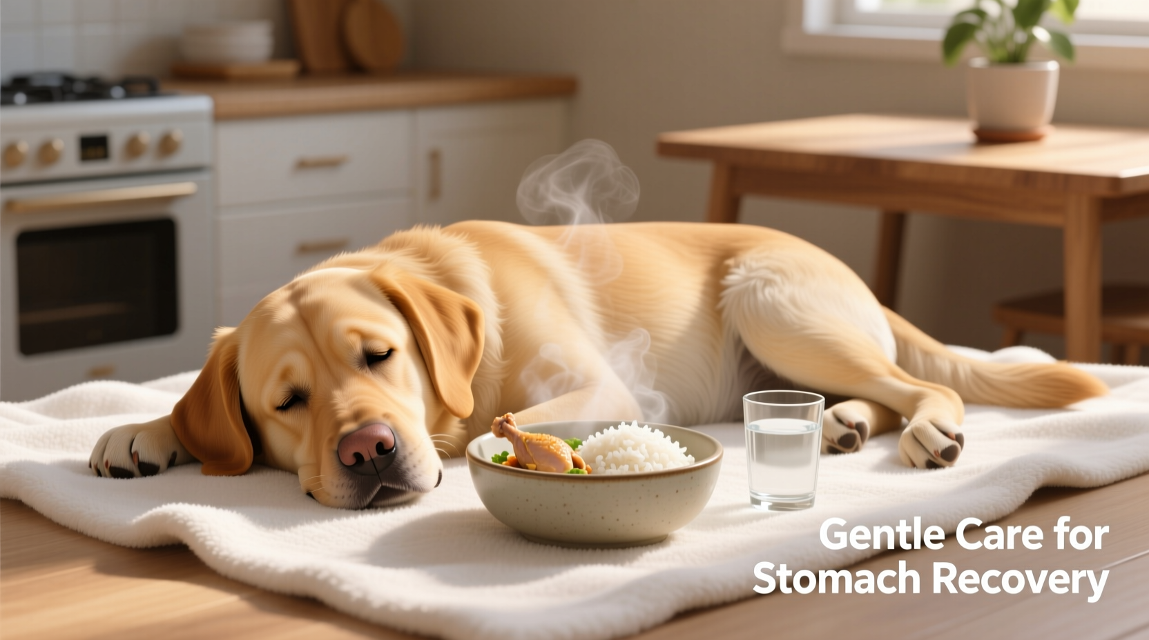 best thing to feed a dog with upset stomach for gentle care and recovery