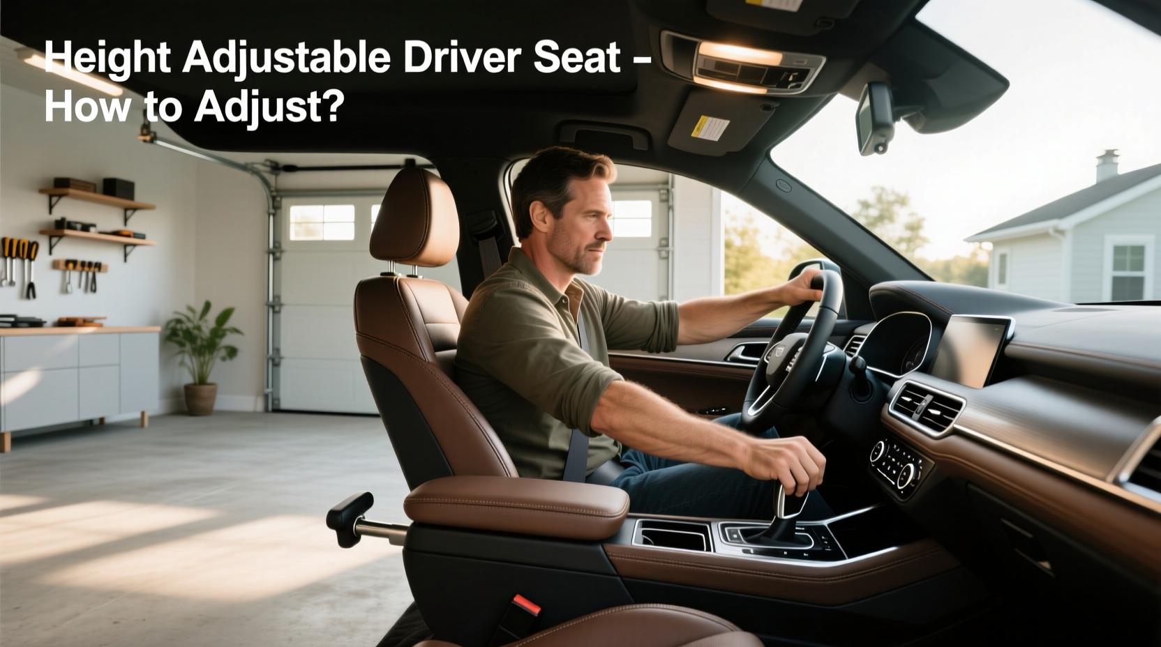 How to choose height adjustable driver seat,How to adjust driver seat height?