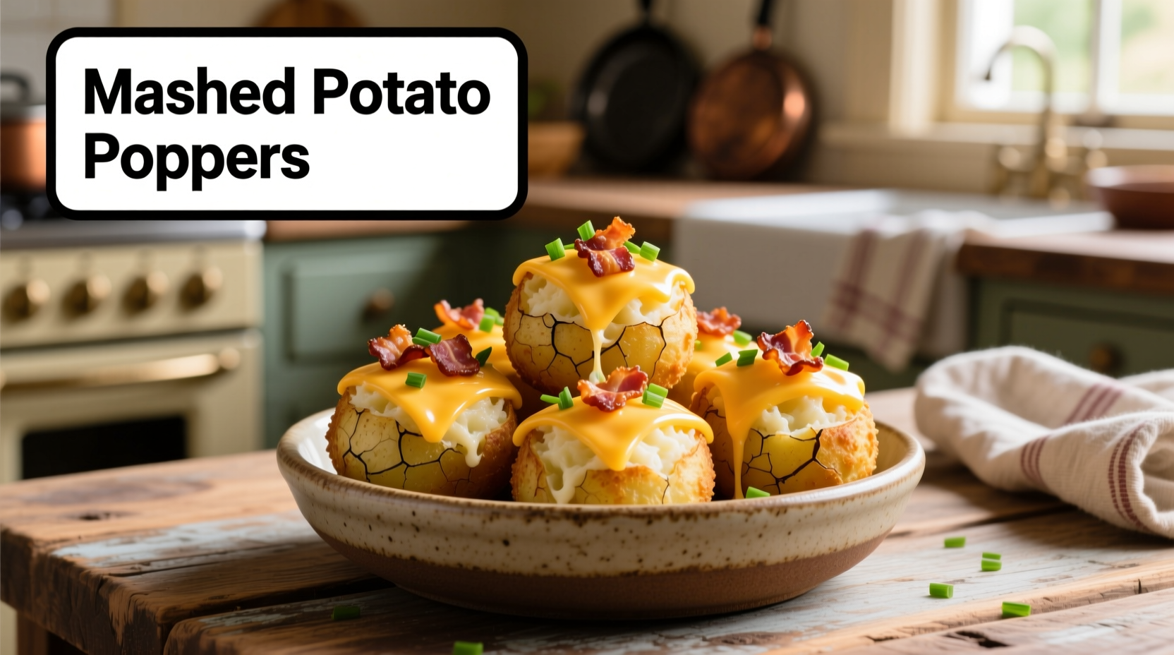 mashed potato poppers