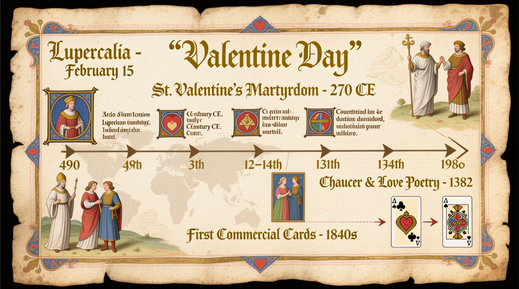 Ash Wednesday and Valentine's Day Overlap Frequency