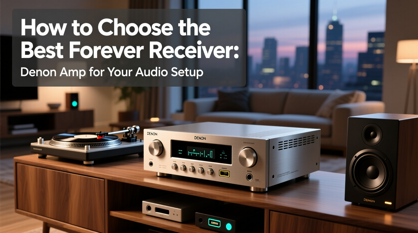 forever receiverdenon amp