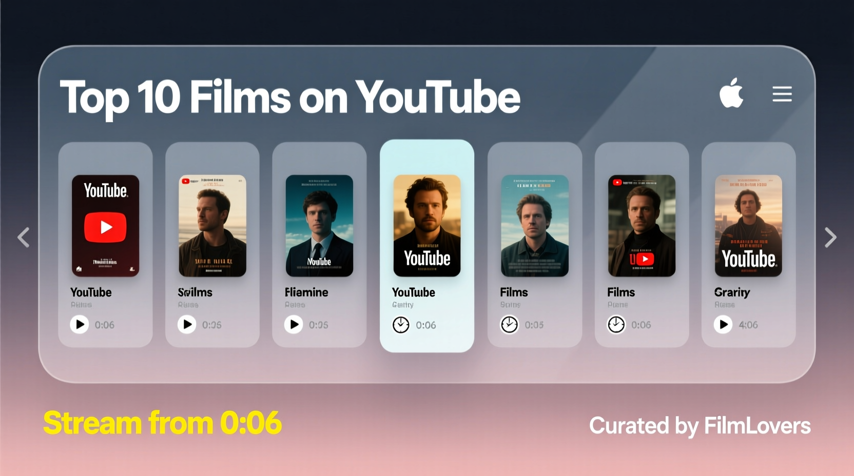 10 best films on youtube with streaming access starting at 0 06