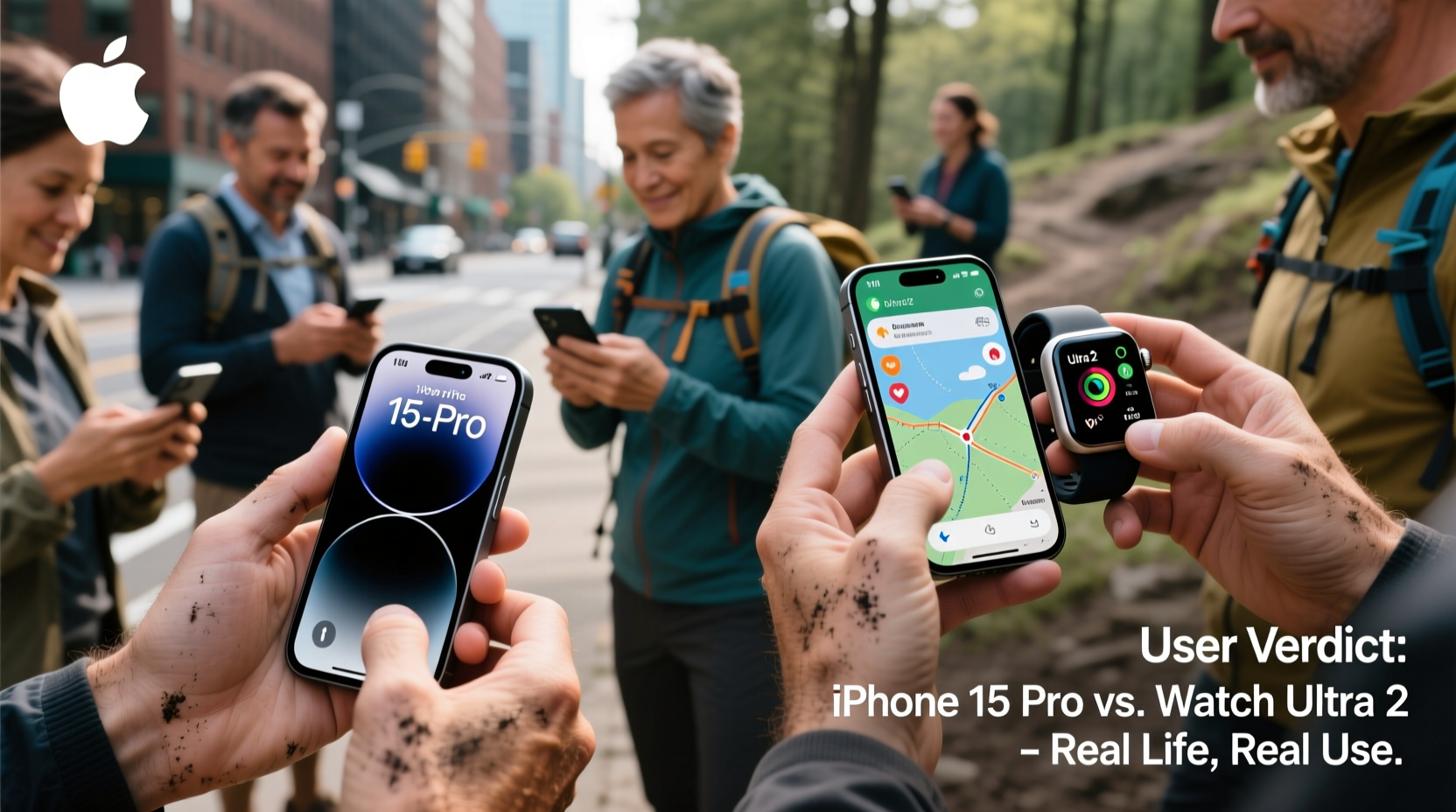 is the iphone 15 pro actually better than an apple watch ultra 2 real world users weigh in