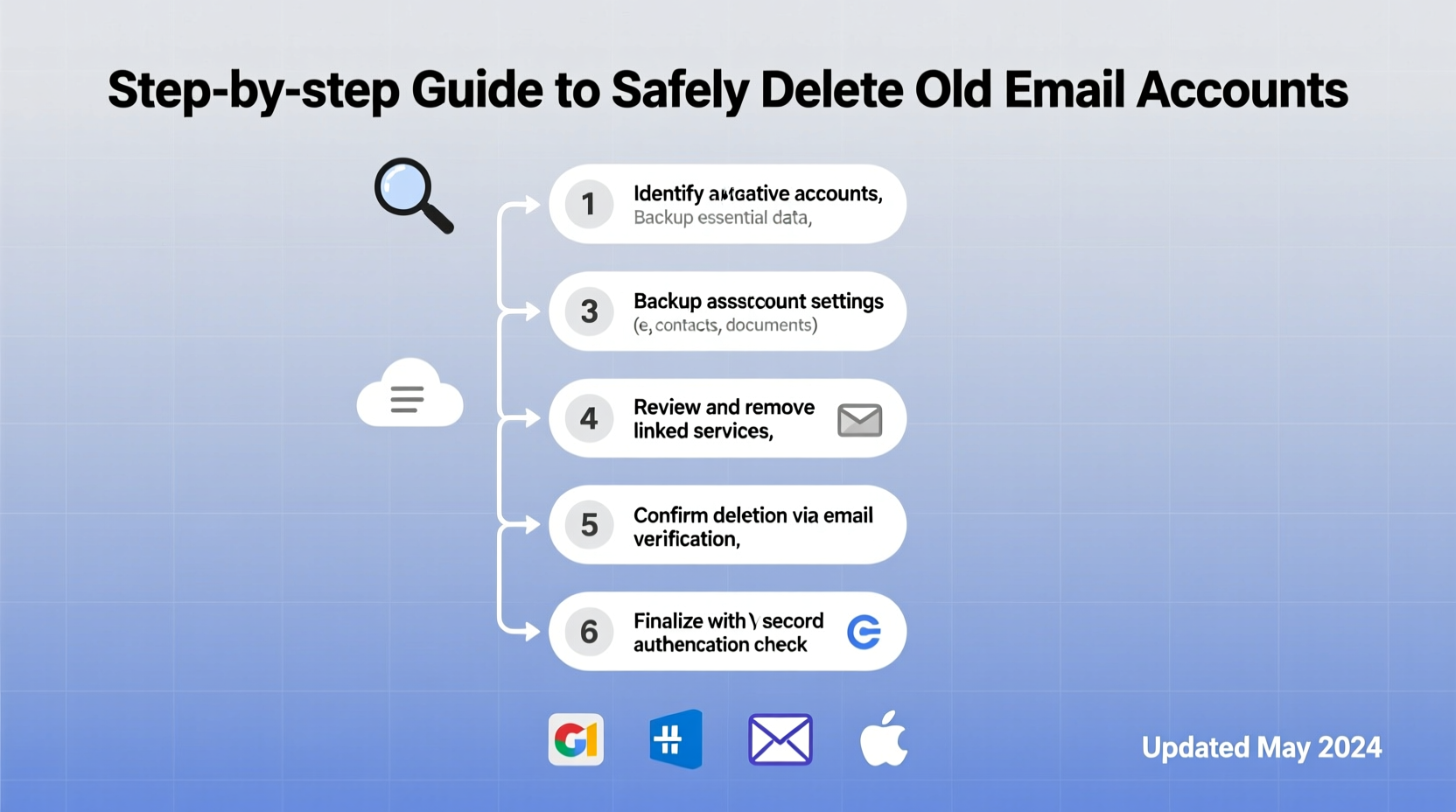 the complete guide to safely deleting old email accounts across all platforms