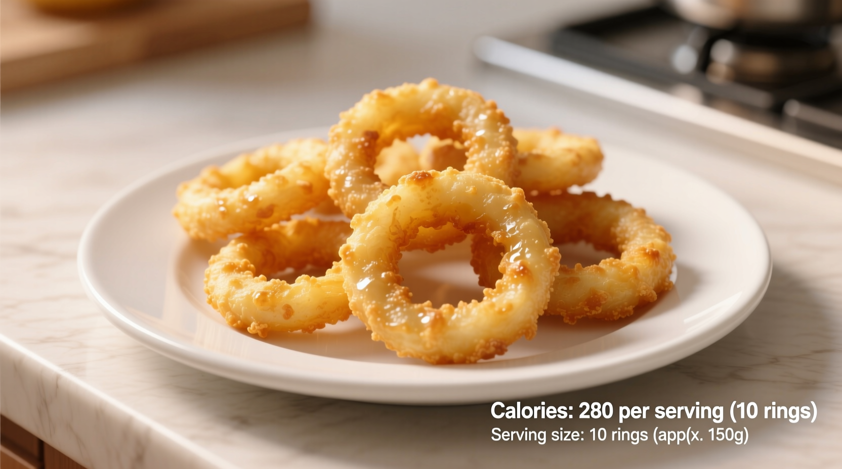 bk onion rings calories