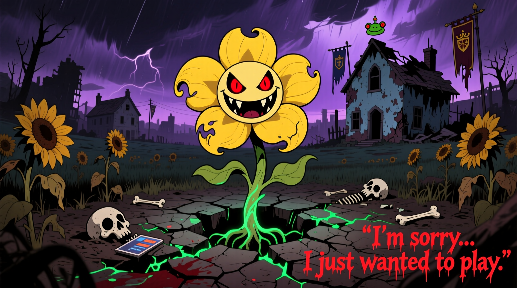 why is flowey evil in undertale exploring his actions