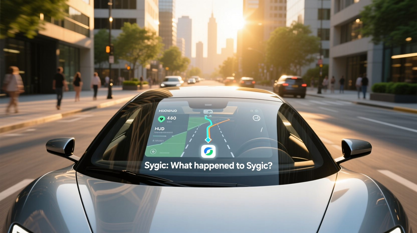 Head Up Display HUD Sygic Guide
