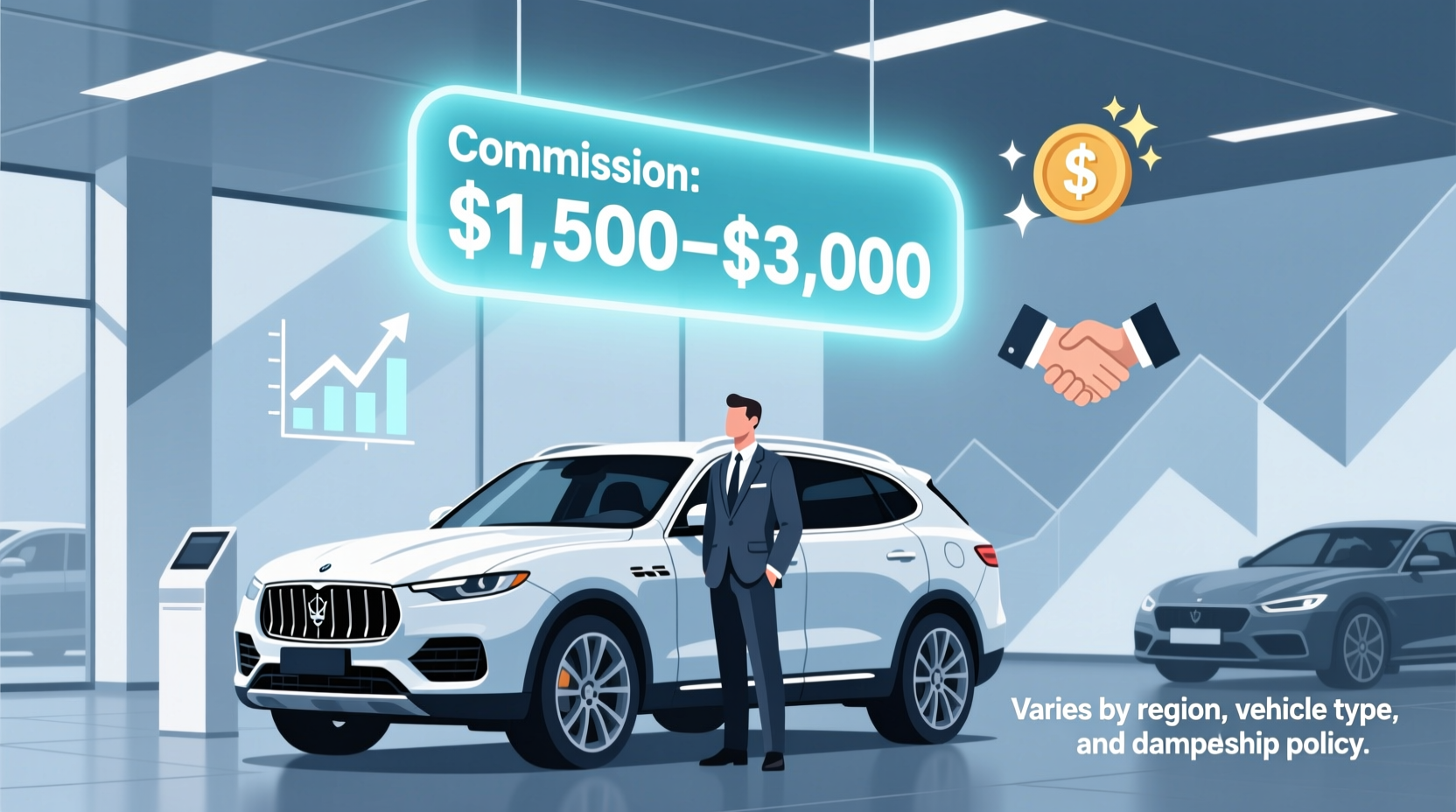 how much do car salesmen make per sale