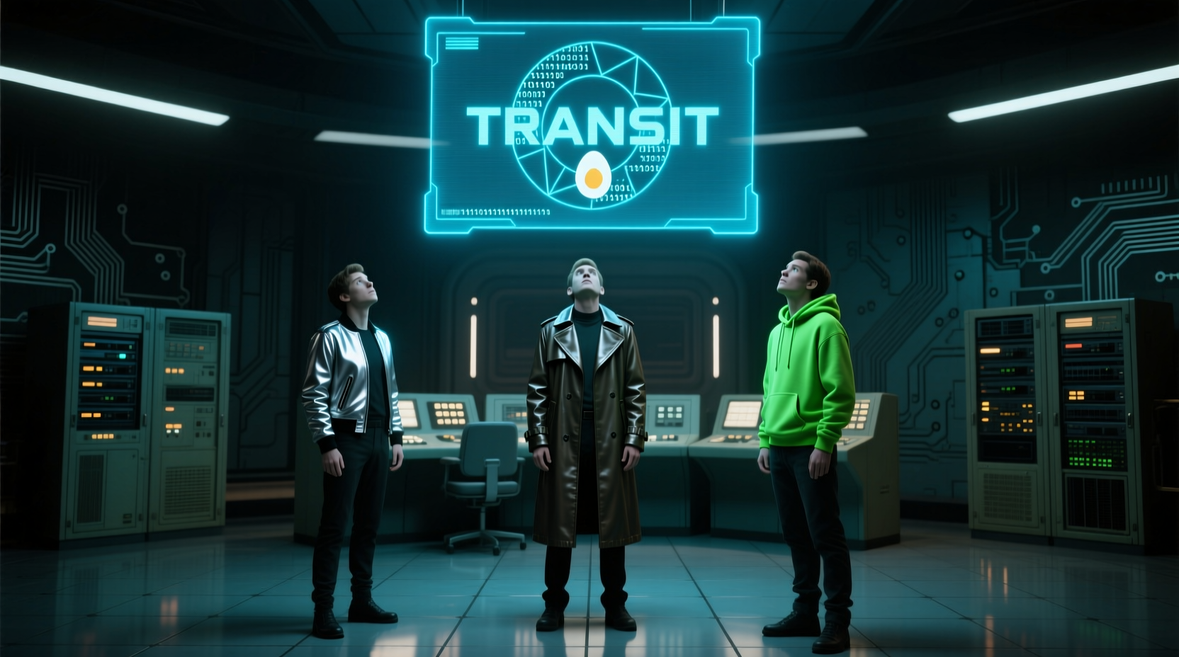 can 3 people so the transit easter egg
