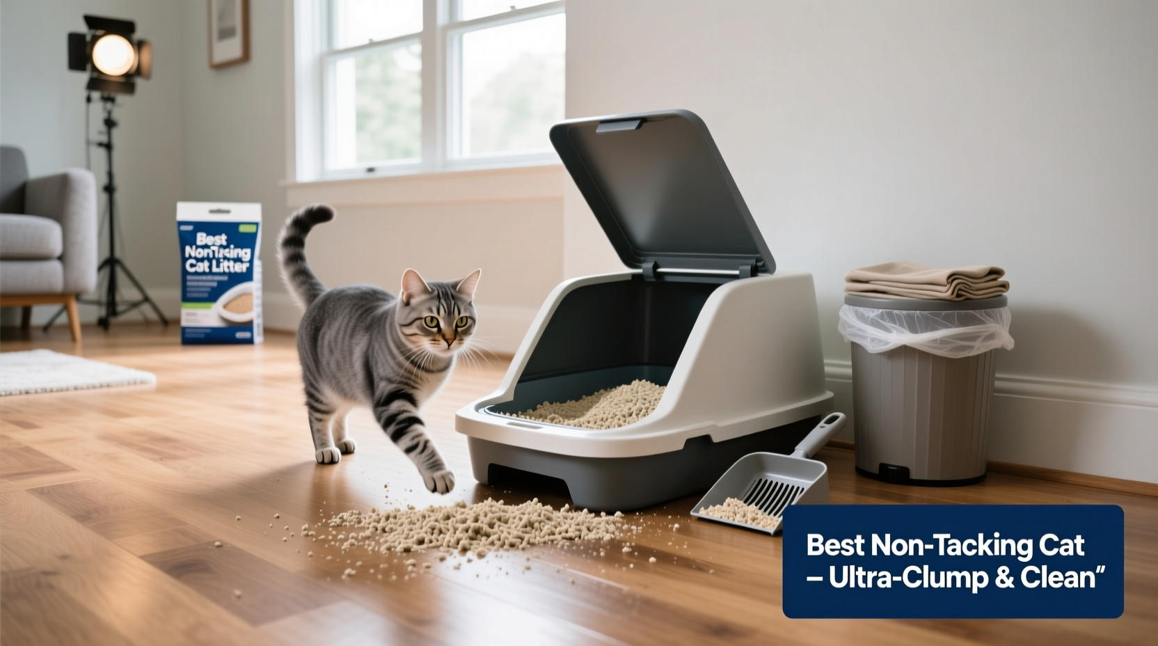 guide to the best cat litter for not tracking keep your floors clean