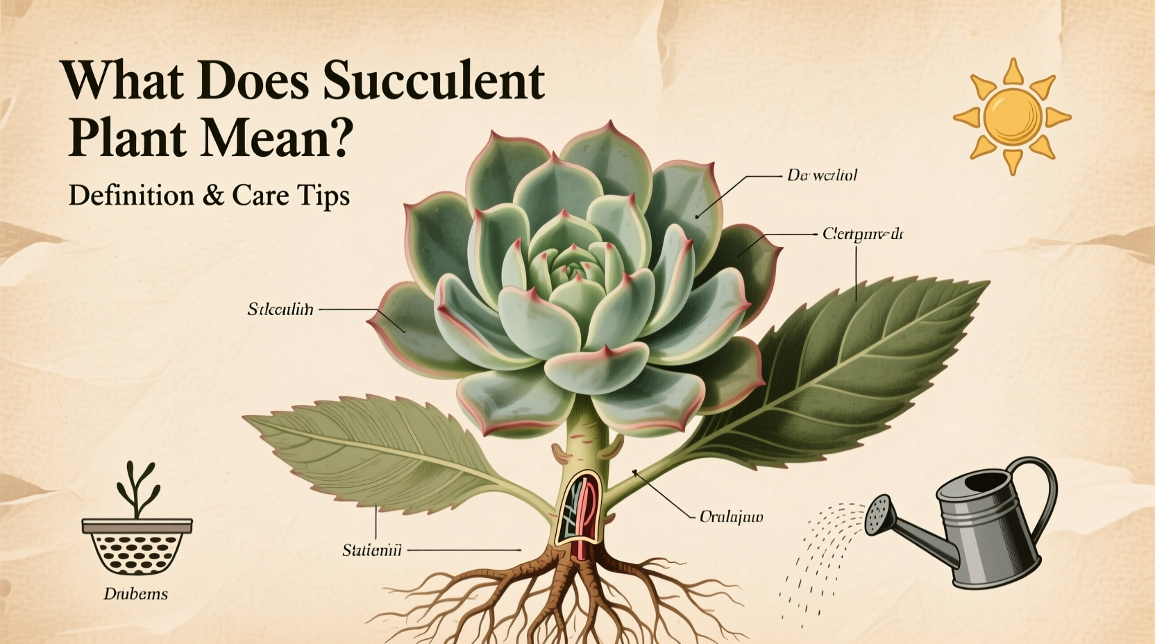 What Does Succulent Plant Mean? Definition & Care Tips