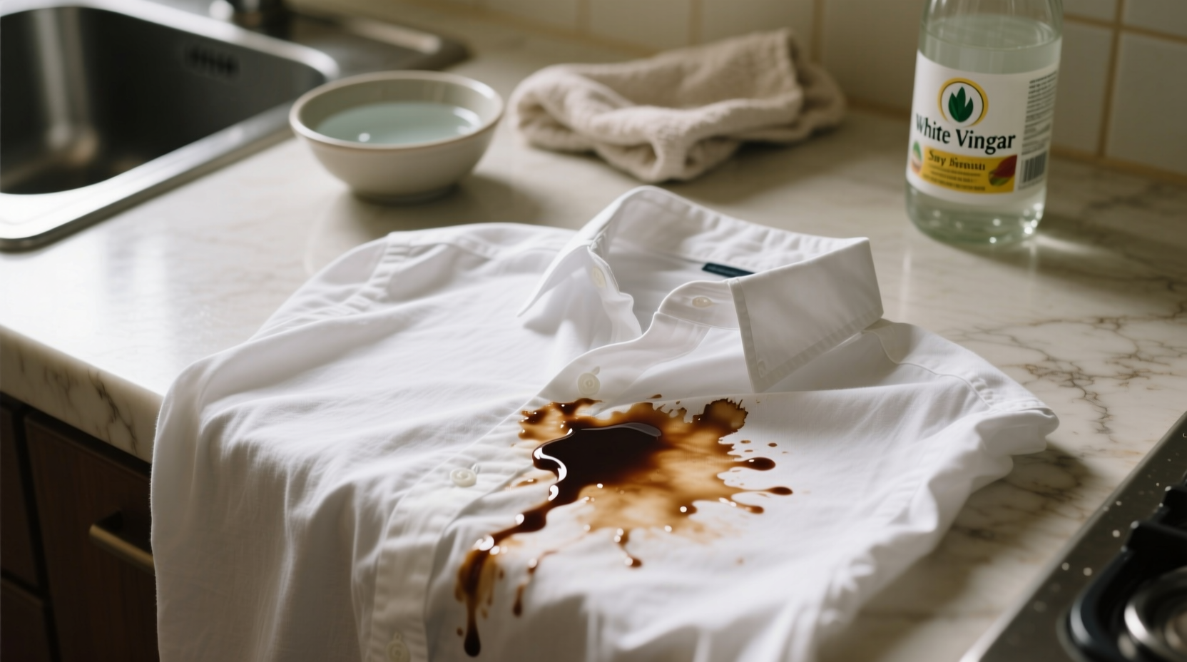 how to remove soy sauce stains