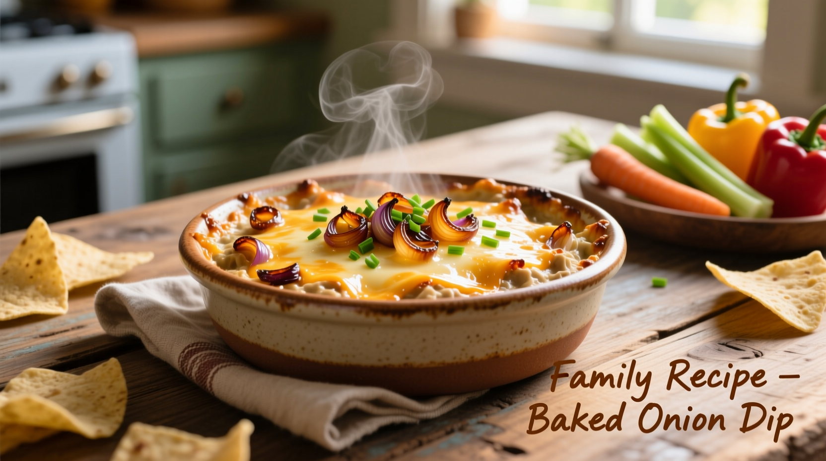baked onion dip