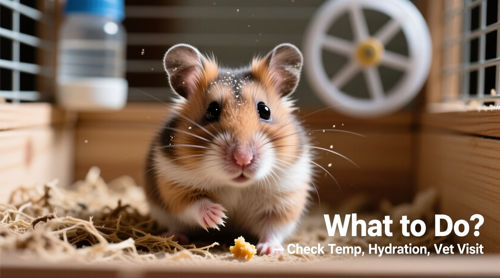 hamster not moving potential causes what to do