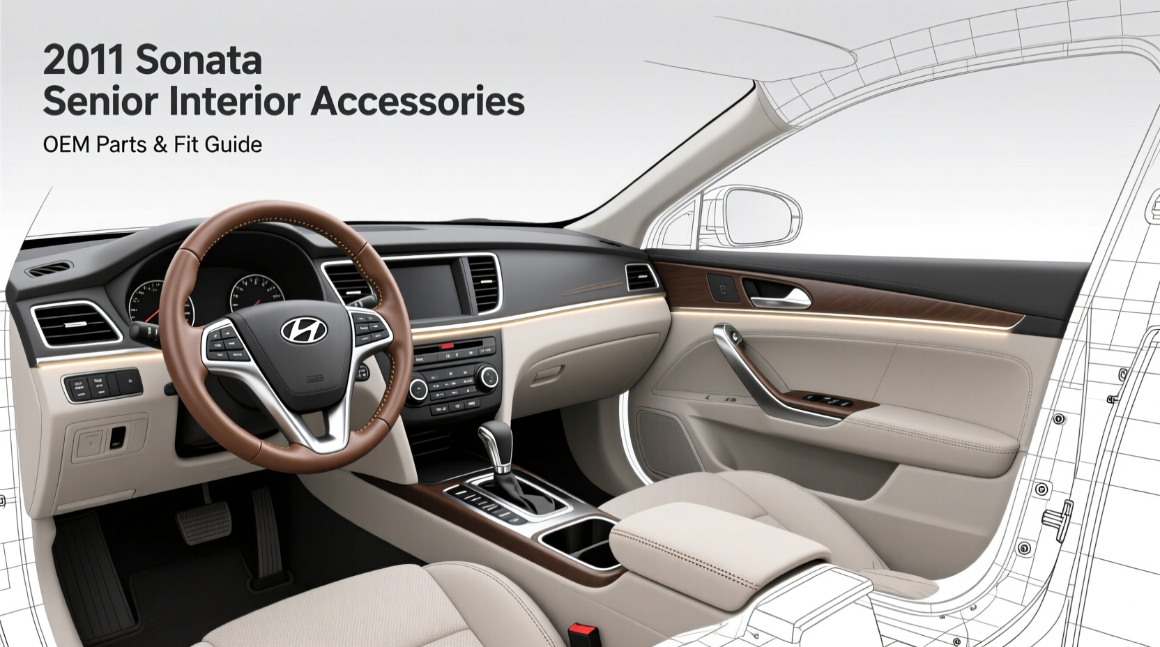 2011 sonata senior interior accessories
