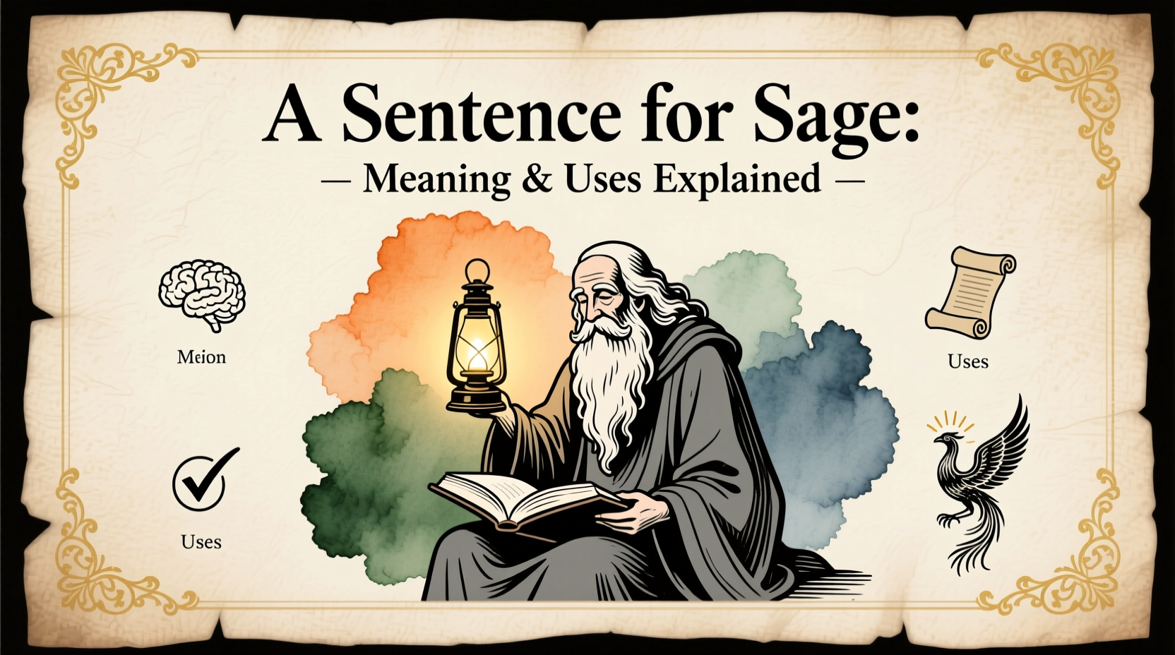 a sentence for sage