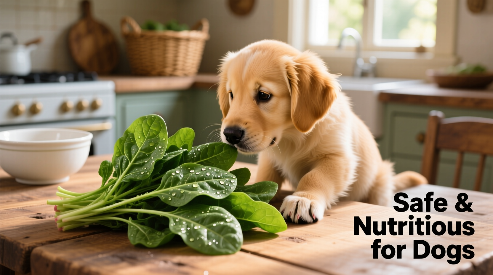 Spinach for Dogs: Safe Serving Guide & Health Facts