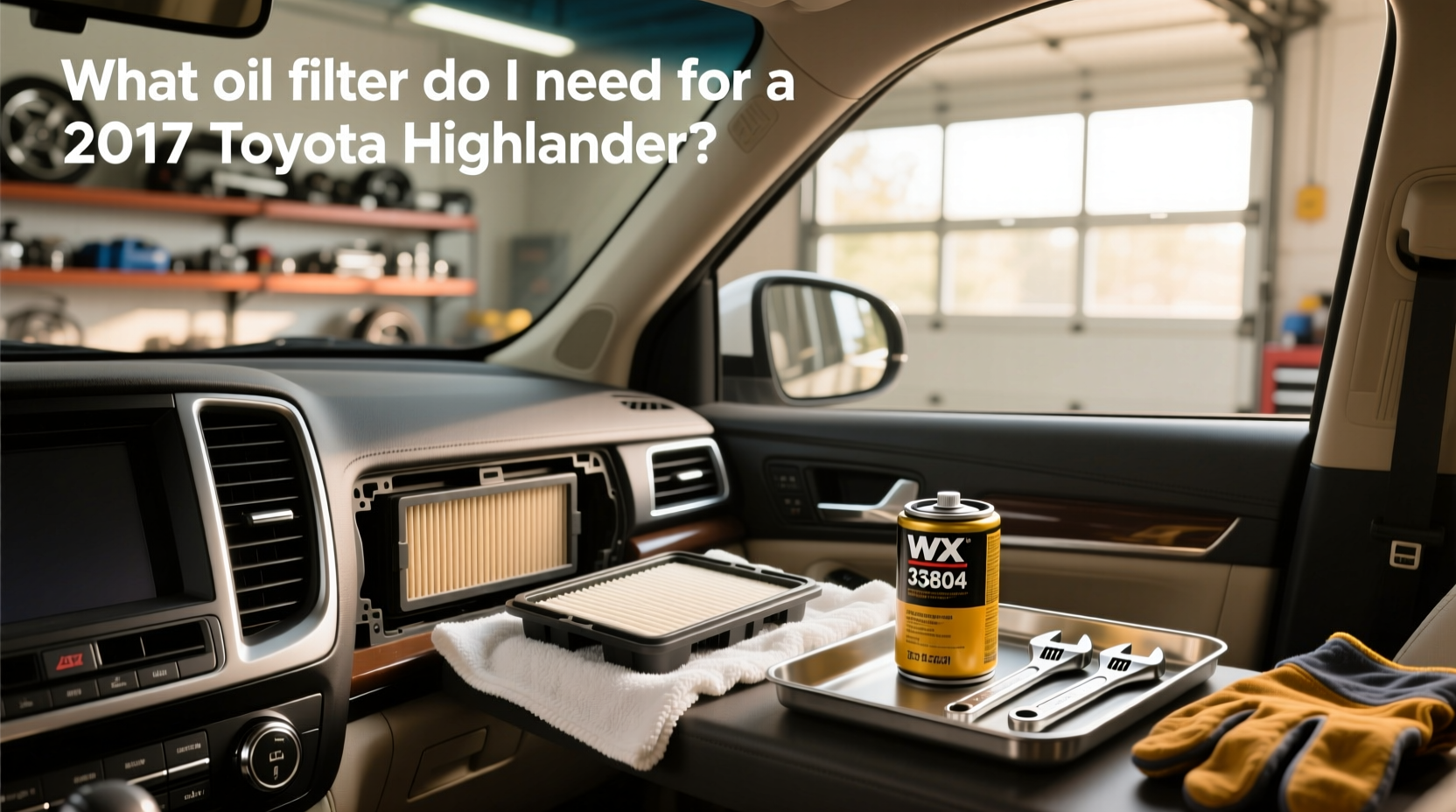 2017 Toyota Highlander Filter Guide