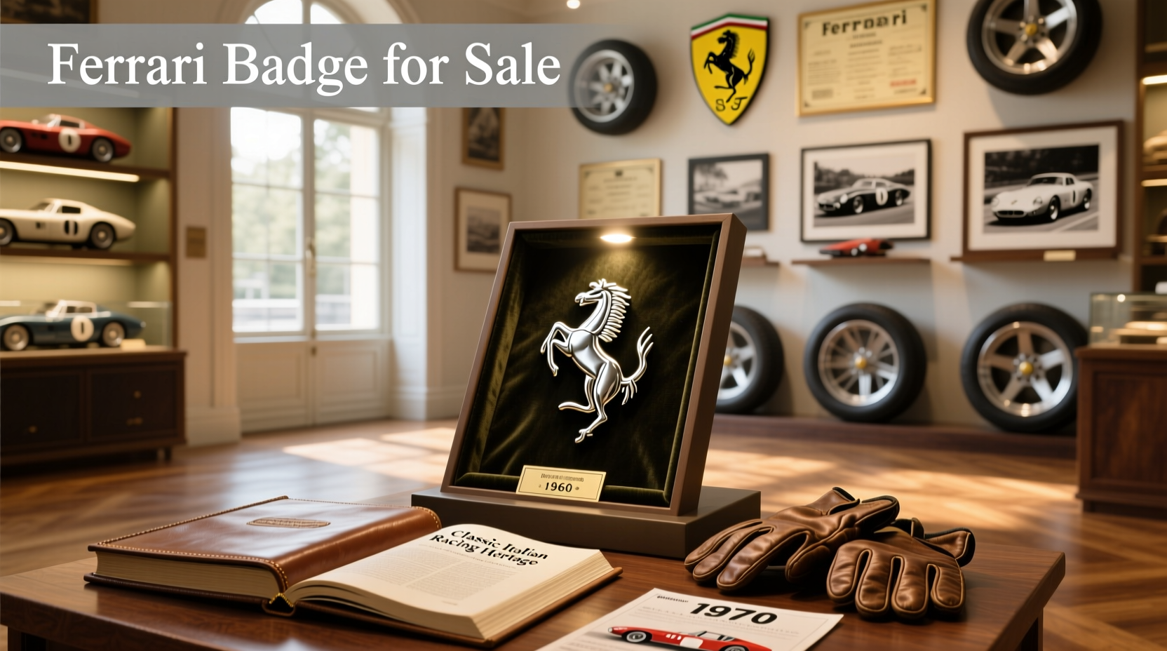 How to Buy a Genuine Ferrari Badge for Sale Online