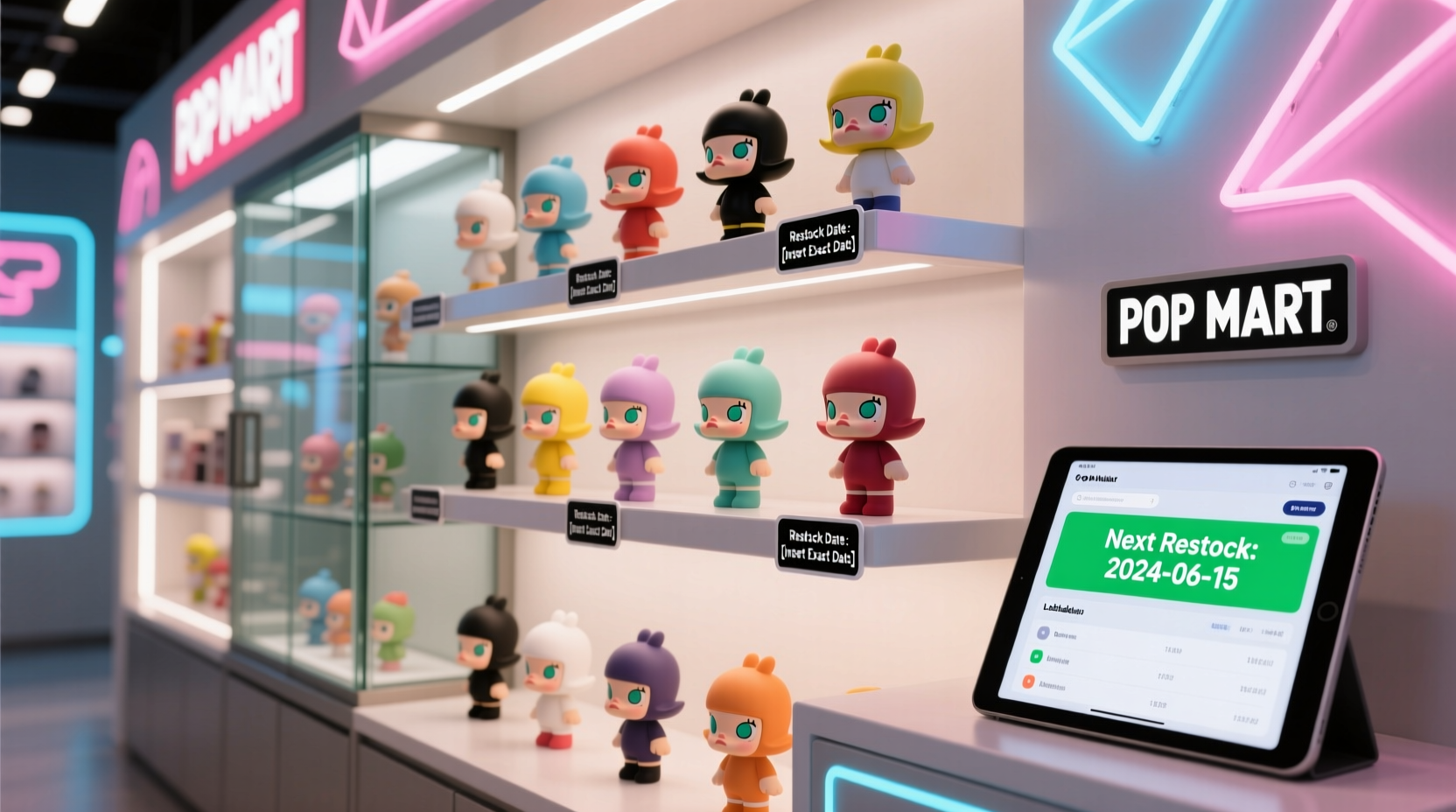 when does popmart restock labubus