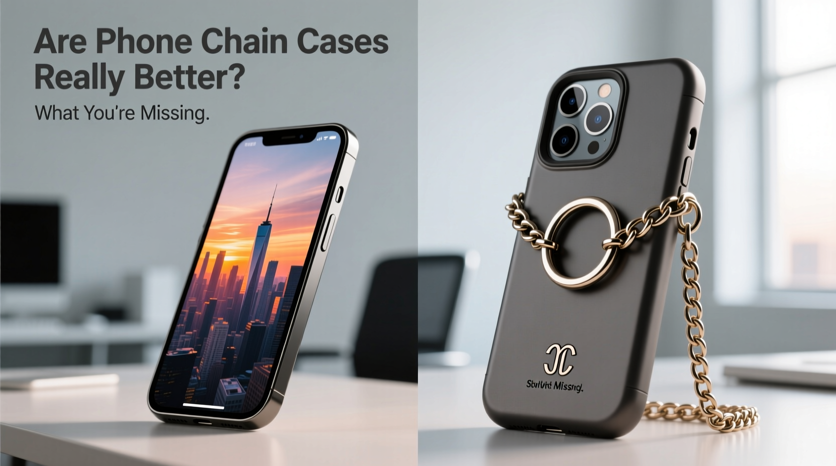 are phone chain cases really better than universal ones what am i missing