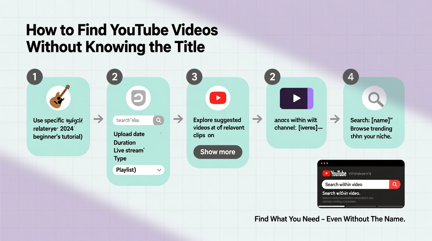 effective strategies to locate youtube videos when you dont know the name