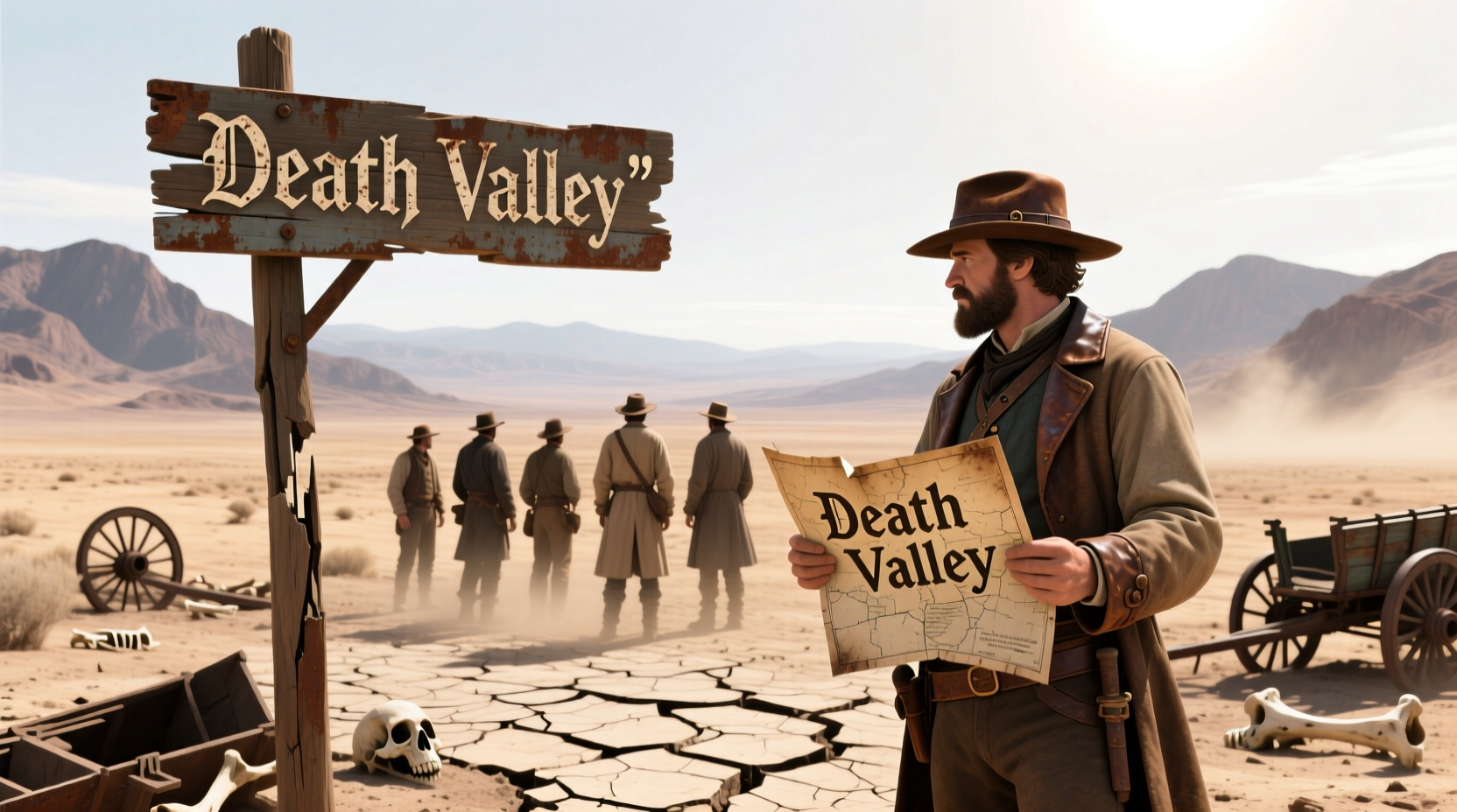 why is it called death valley the origin of the name