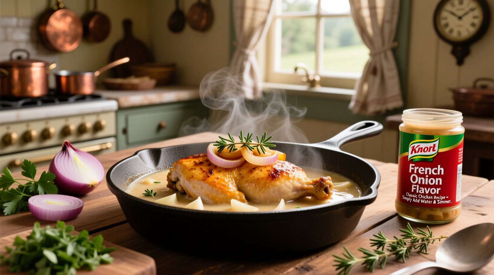 Authentic Knorr French Onion Chicken Recipe in 30 Minutes