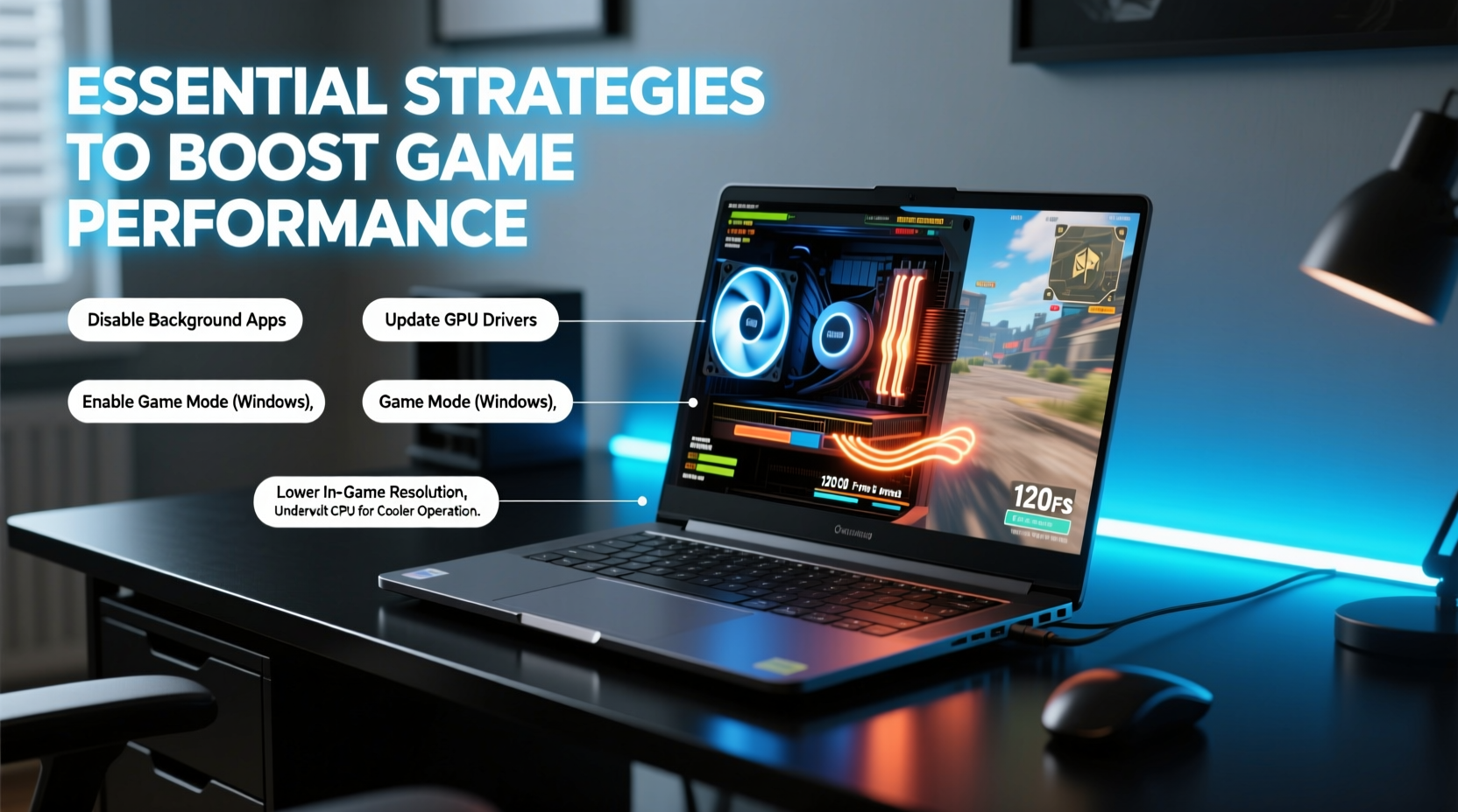 essential strategies to boost game performance on your laptop for smoother gameplay