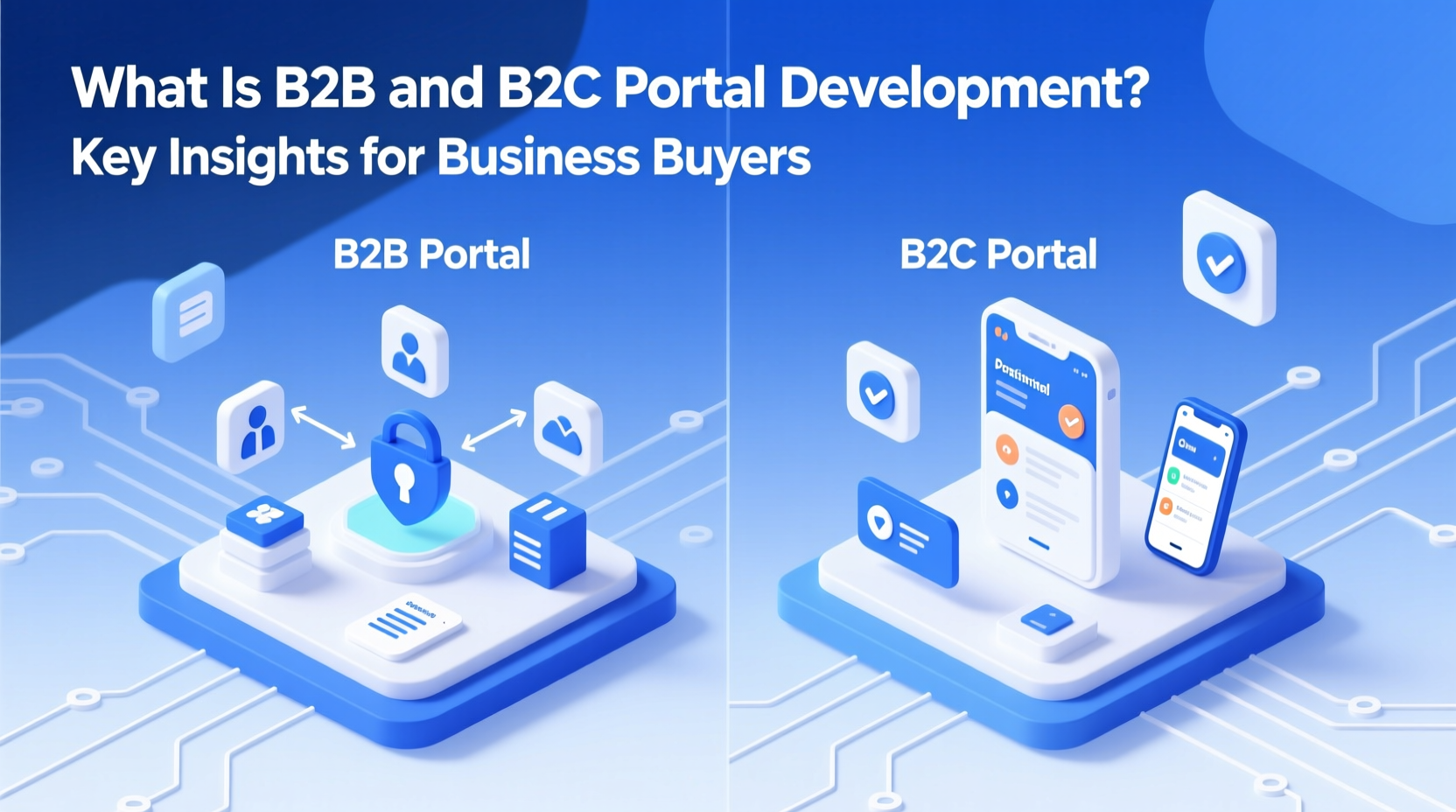 what is b2b and b2c portal development