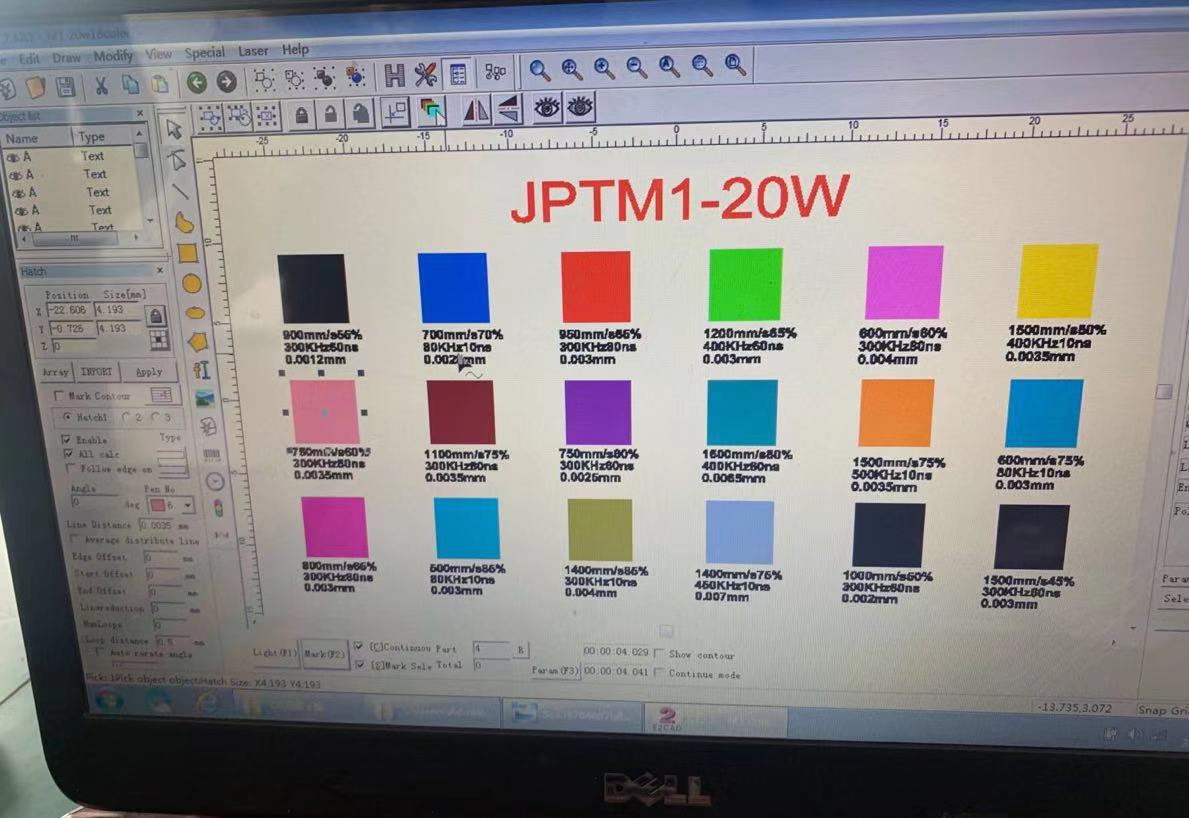 Таблица цветной маркировки по нержавейке jpt