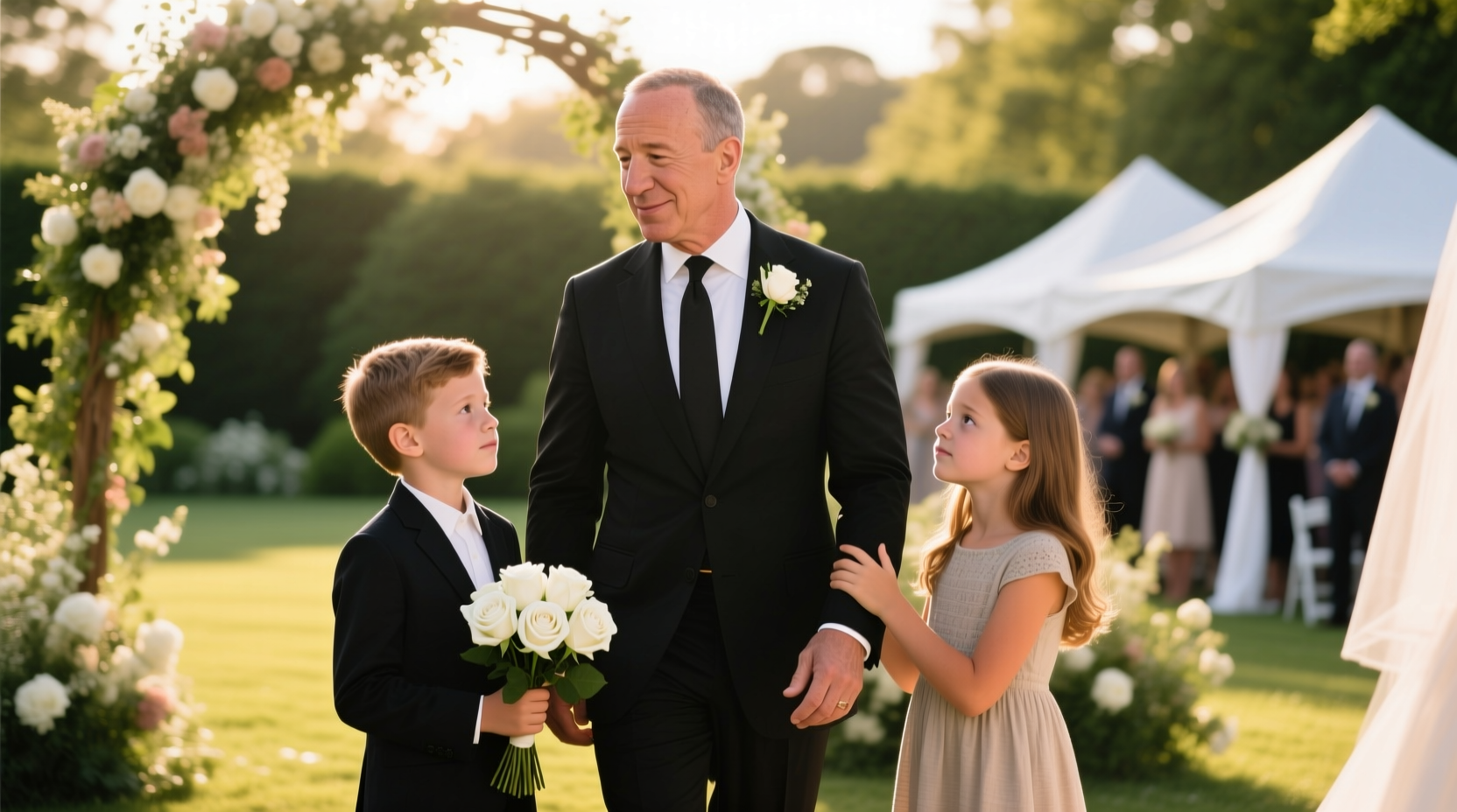 are jeff bezos kids attending his wedding