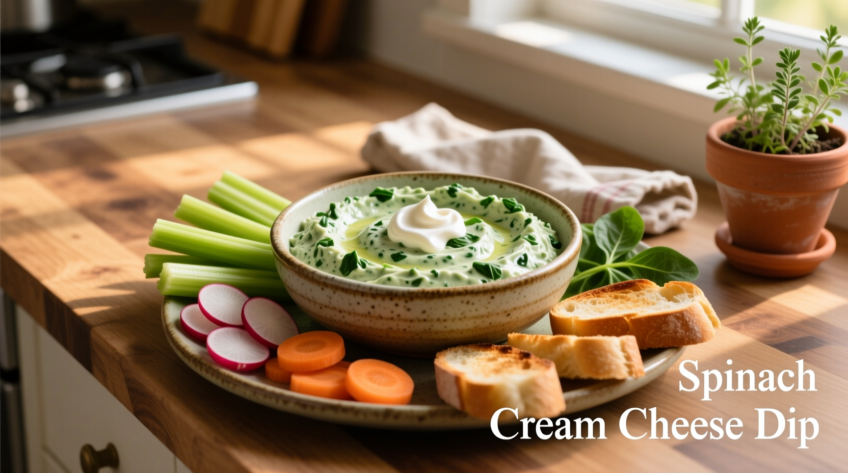 Perfect Spinach Cream Cheese Dip Recipe in 15 Minutes