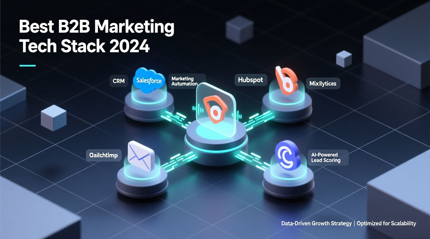 what is the best marketing tech stack for b2b companies