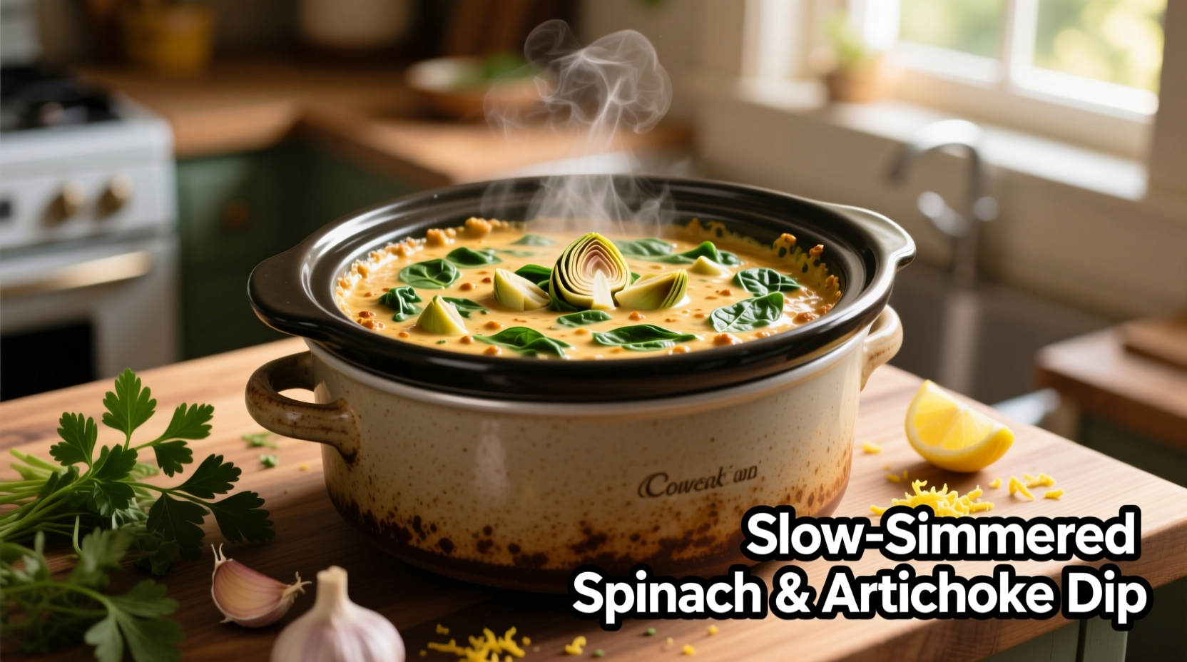 Perfect Crock Pot Spinach Artichoke Dip Recipe | Easy Steps