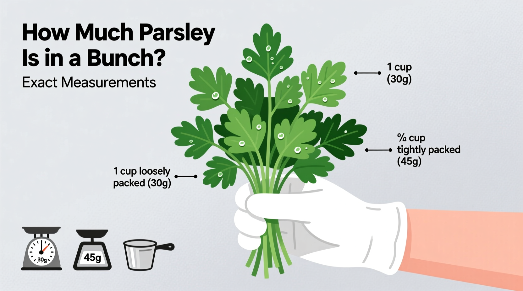 How Much Parsley Is in a Bunch? Exact Measurements