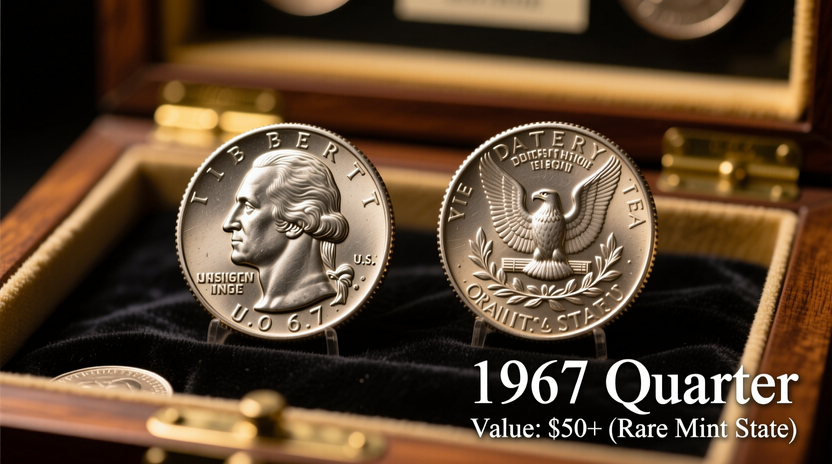 1967 quarter value what makes it worth more than face value